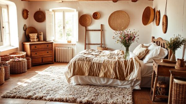 10 idées stylées pour une chambre façon campagne réussie