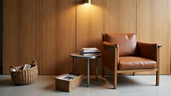 Un mobilier de caractère : entre bois massif et métal